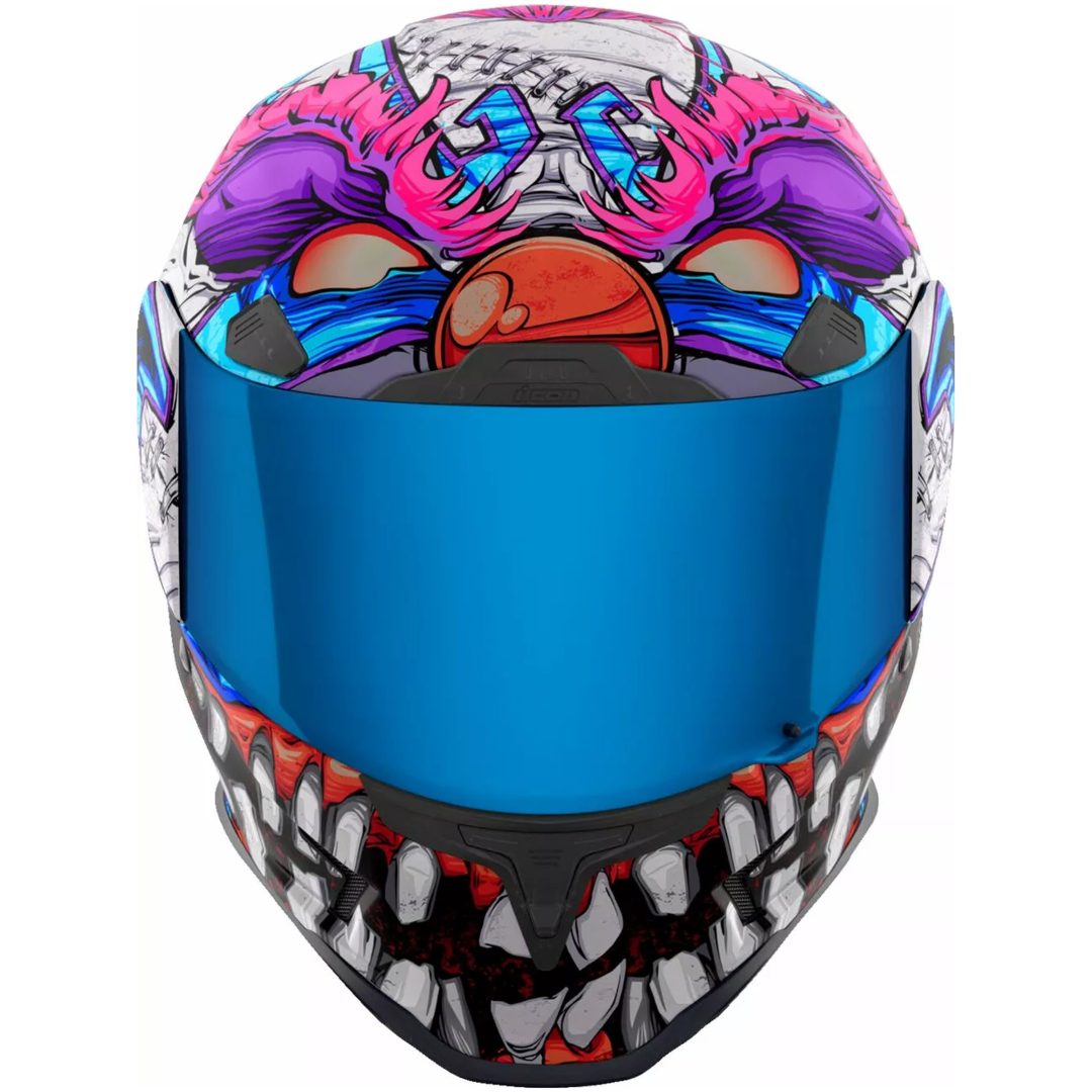 MC-Hjälm Airframe Pro Krazy Klown 2 Lila ICON L – bild 20