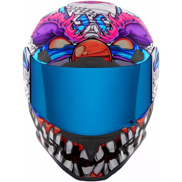 MC-Hjälm Airframe Pro Krazy Klown 2 Lila ICON L – bild 20