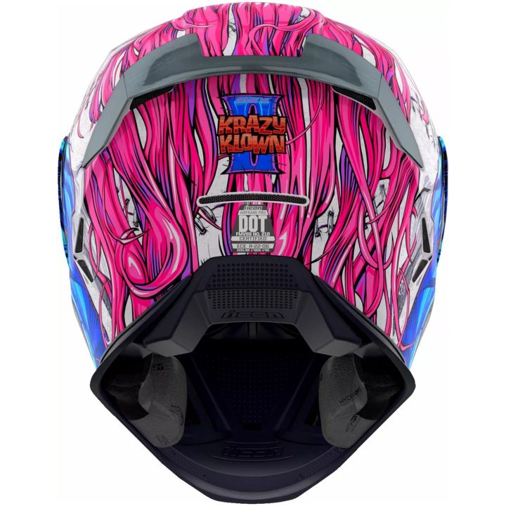 MC-Hjälm Airframe Pro Krazy Klown 2 Lila ICON L – bild 22