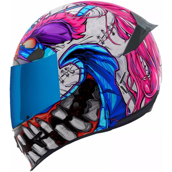 MC-Hjälm Airframe Pro Krazy Klown 2 Lila ICON L – bild 23