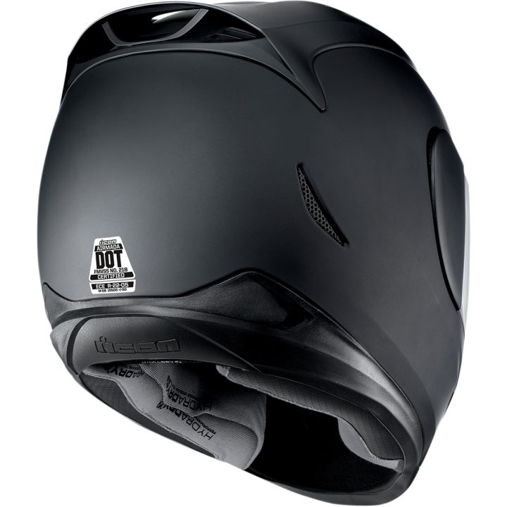 MC-Hjälm Airmada Mattsvart ICON Medium – bild 5