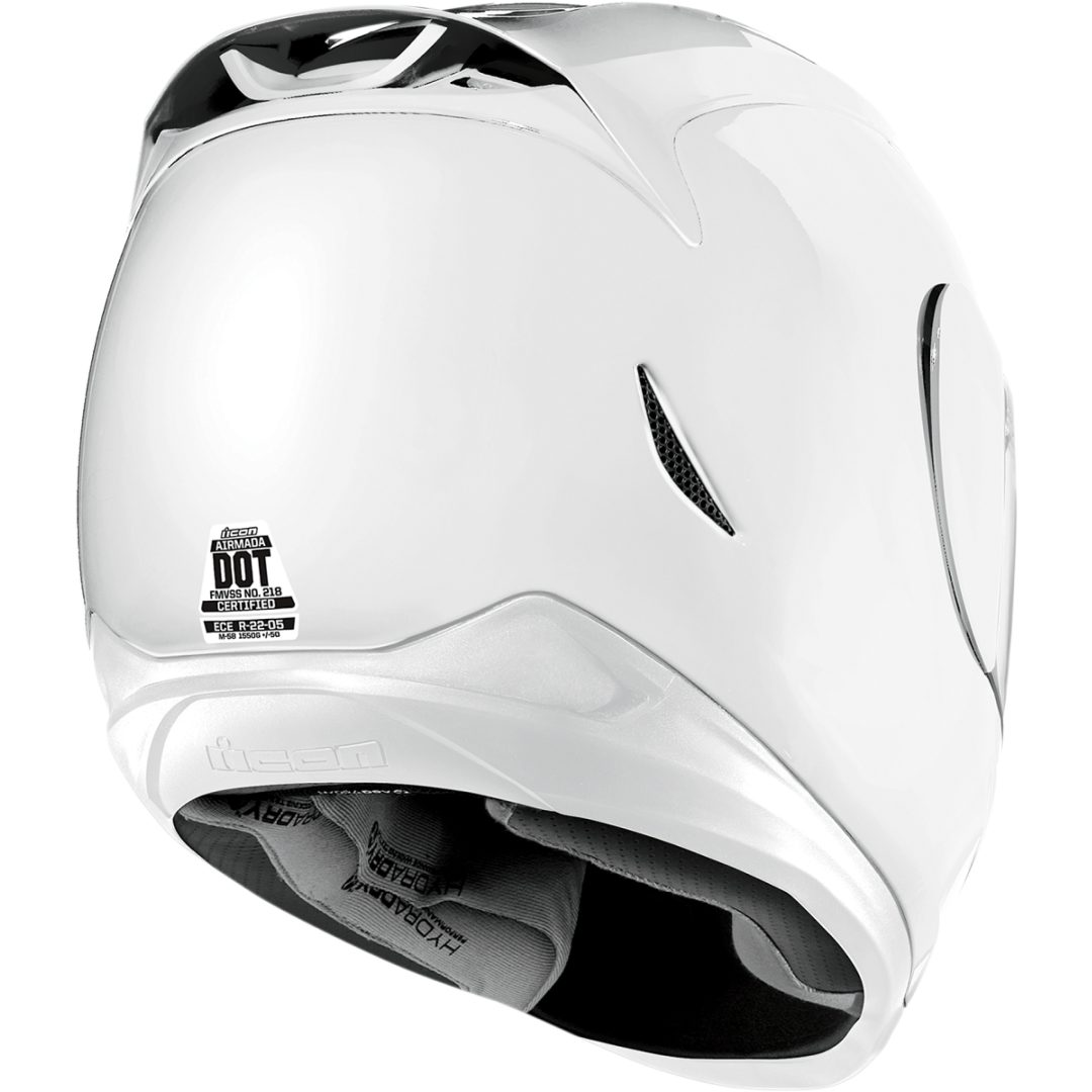 MC-Hjälm Airmada Vit ICON Large – bild 3