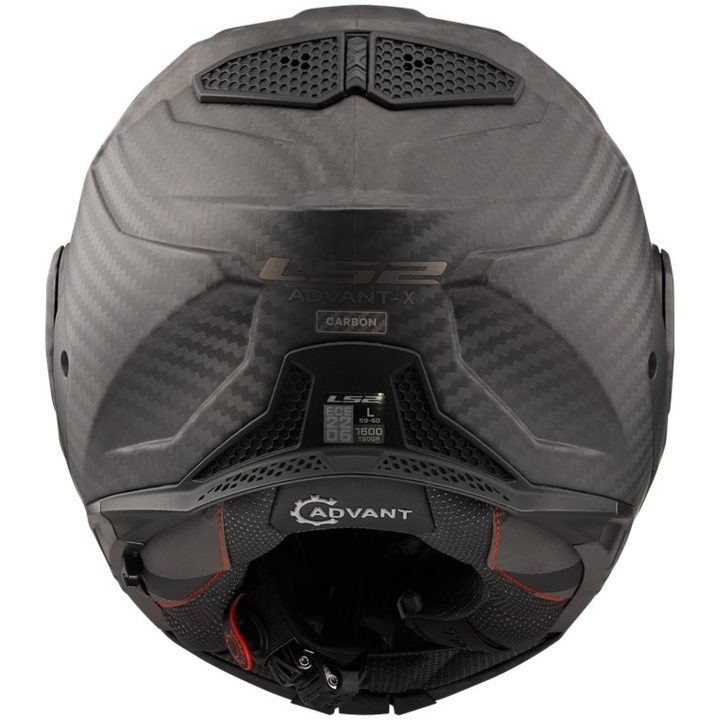 MC-Hjälm FF901 ADVANT X CARBON Kolfiber Matt LS2 s – bild 3