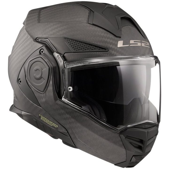 MC-Hjälm FF901 ADVANT X CARBON Kolfiber Matt LS2 s – bild 5