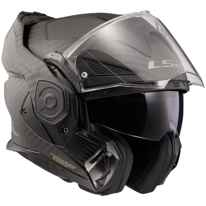 MC-Hjälm FF901 ADVANT X CARBON Kolfiber Matt LS2 s – bild 7