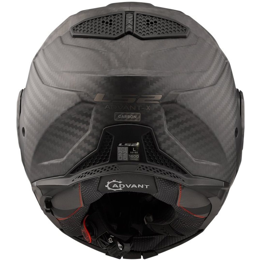 MC-Hjälm FF901 Advant X Kolfiber LS2 XXL – bild 3