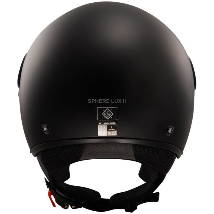 MC-Hjälm OF558 Sphere II Svart Matt LS2 XS – bild 3