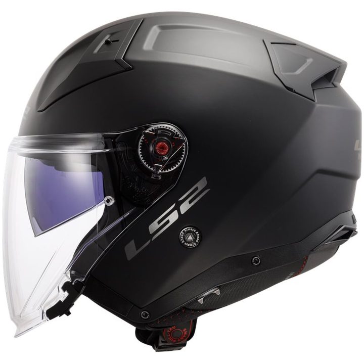 MC-Hjälm OF603 Infinity II Svart Matt LS2 XS – bild 2