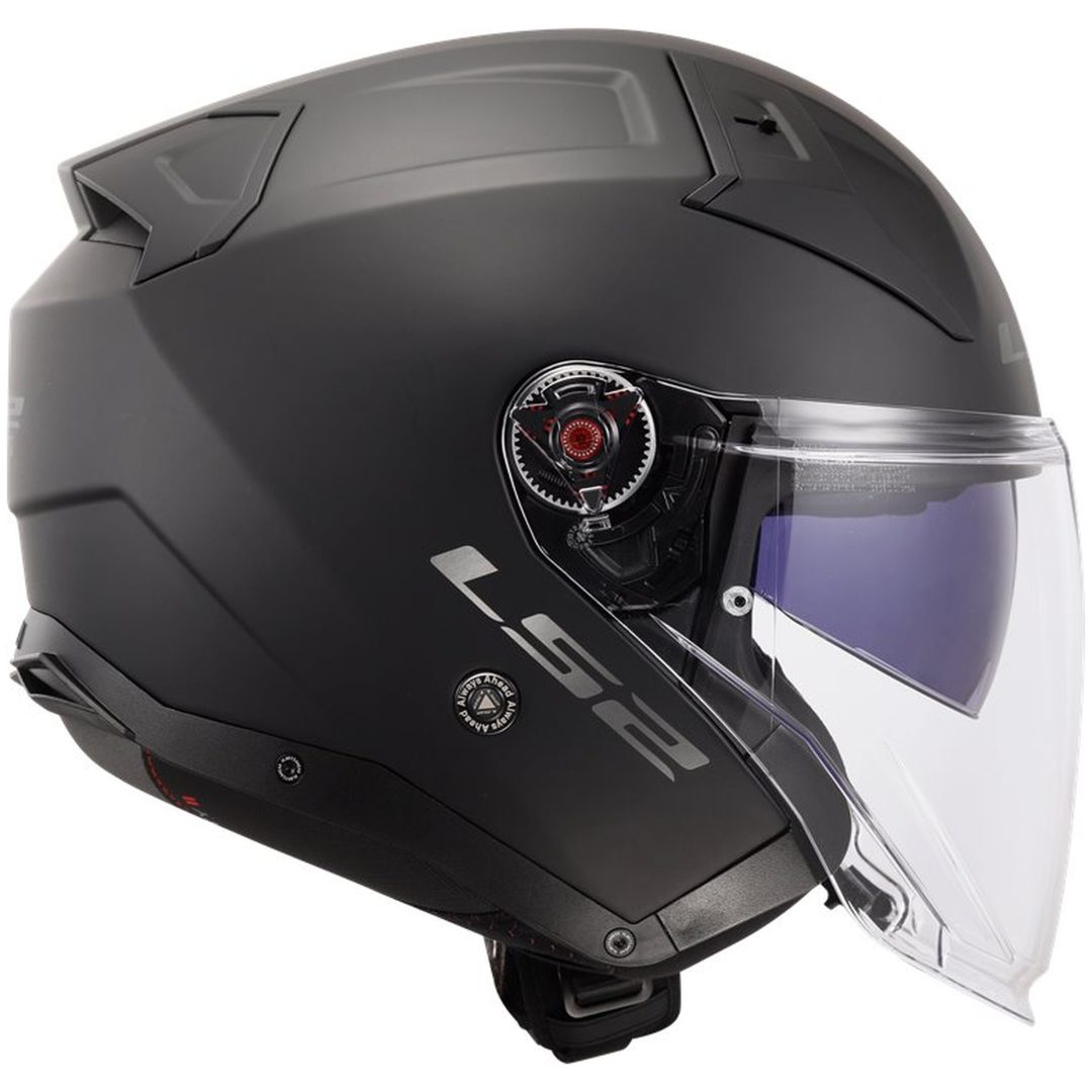 MC-Hjälm OF603 Infinity II Svart Matt LS2 XS – bild 6