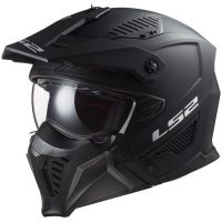 MC-Hjälm OF606 DRIFTER Mattsvart LS2