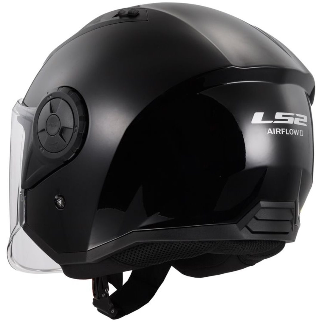 MC-Hjälm OF616 Airflow II Svart LS2 XS – bild 3