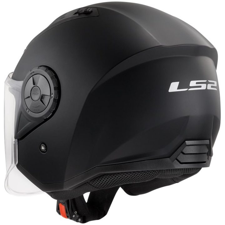 MC-Hjälm OF616 Airflow II Svart Matt LS2 XS – bild 3