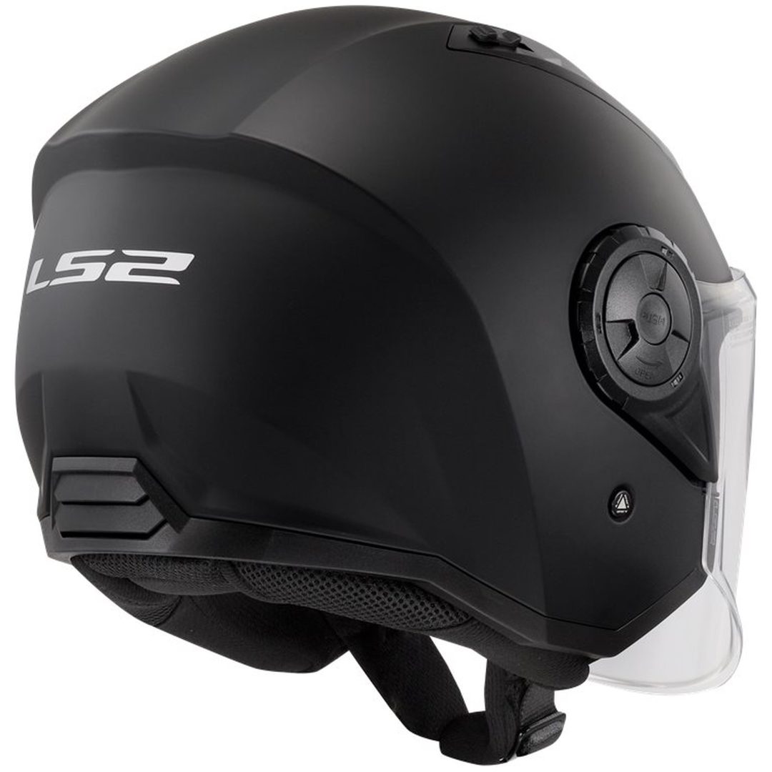 MC-Hjälm OF616 Airflow II Svart Matt LS2 XS – bild 5