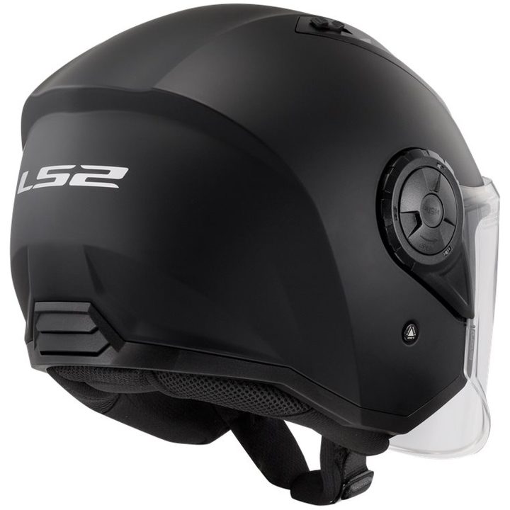 MC-Hjälm OF616 Airflow II Svart Matt LS2 XS – bild 5