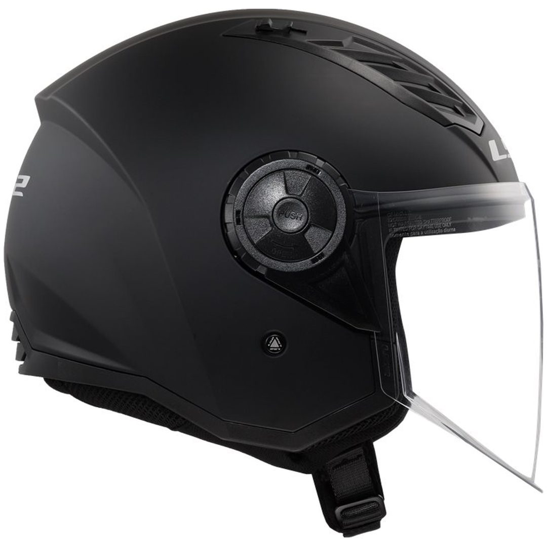 MC-Hjälm OF616 Airflow II Svart Matt LS2 XS – bild 6