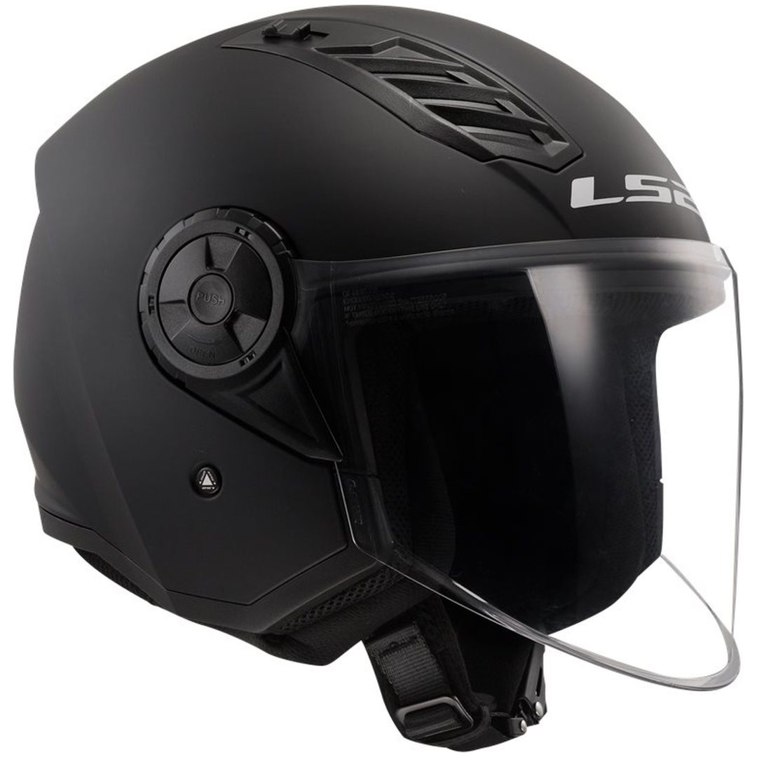 MC-Hjälm OF616 Airflow II Svart Matt LS2 XS – bild 7