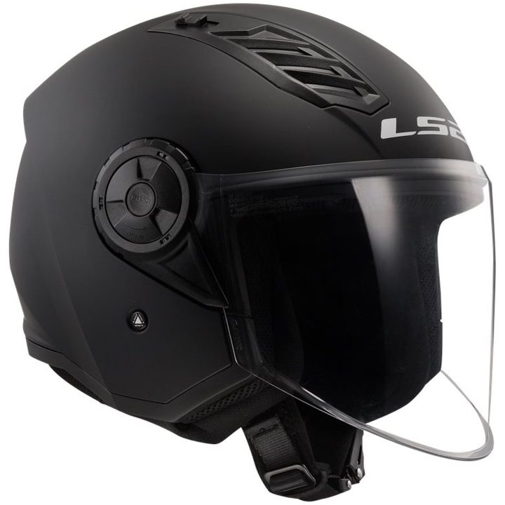 MC-Hjälm OF616 Airflow II Svart Matt LS2 XS – bild 7
