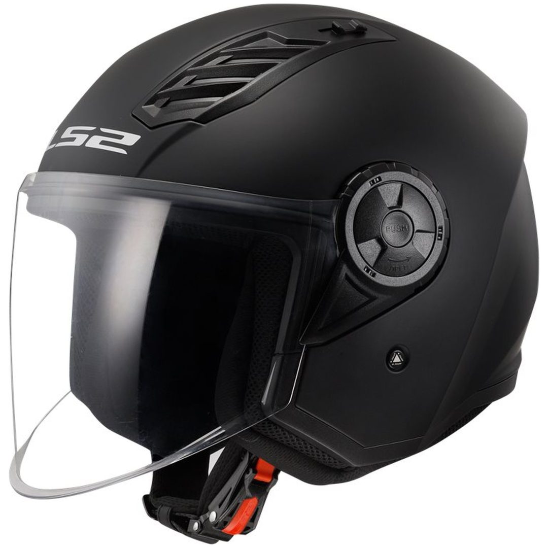 MC-Hjälm OF616 Airflow II Svart Matt LS2 XS