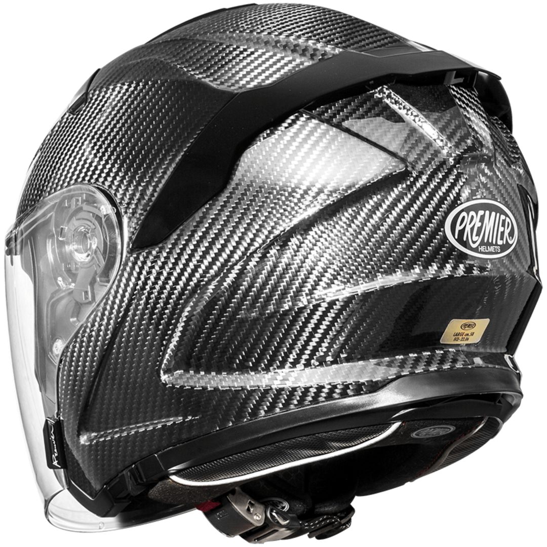 Mc-hjälm Öppen Jt5 Carbon Premier XXL – bild 7