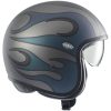 Mc-hjälm Öppen Vintage Iride Svart Metallic Premier XS – miniatyr 2