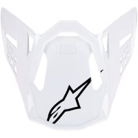 Mc-hjälmtillbehör Visor Sm10 Vit ALPINESTARS