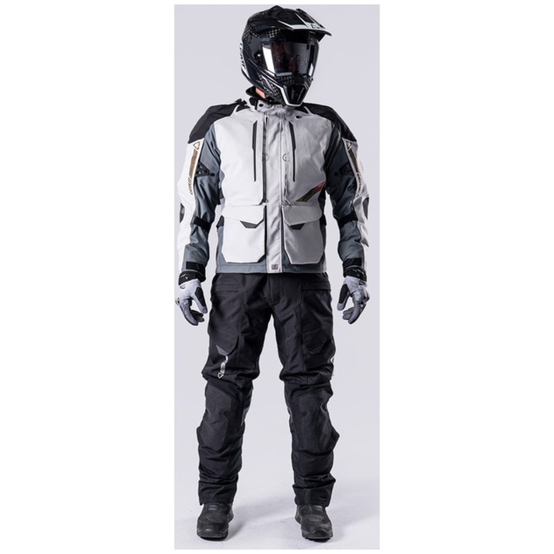 MC-Jacka ADV DriTour 5.5 Grå Leatt L / US42 / EU52 – bild 15