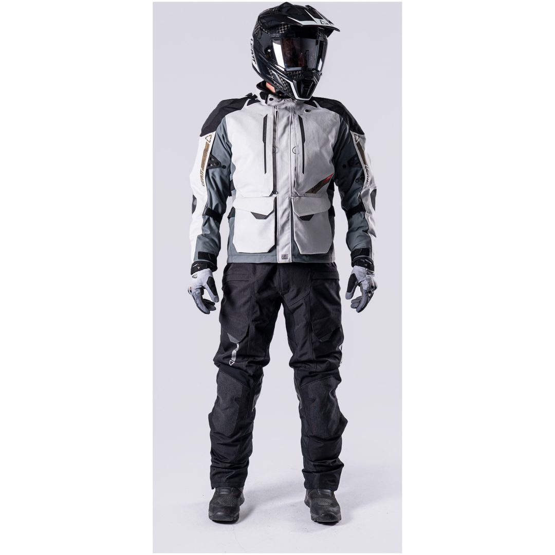 MC-Jacka ADV DriTour 5.5 Grå Leatt L / US42 / EU52 – bild 7