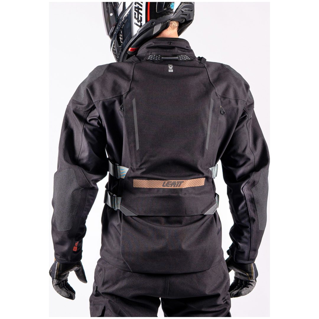 MC-Jacka ADV DriTour 5.5 Svart/Grå Leatt M / US40 / EU50 – bild 14