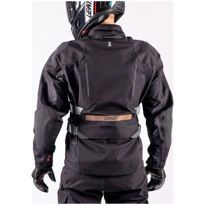 MC-Jacka ADV DriTour 5.5 Svart/Grå Leatt M / US40 / EU50 – bild 14