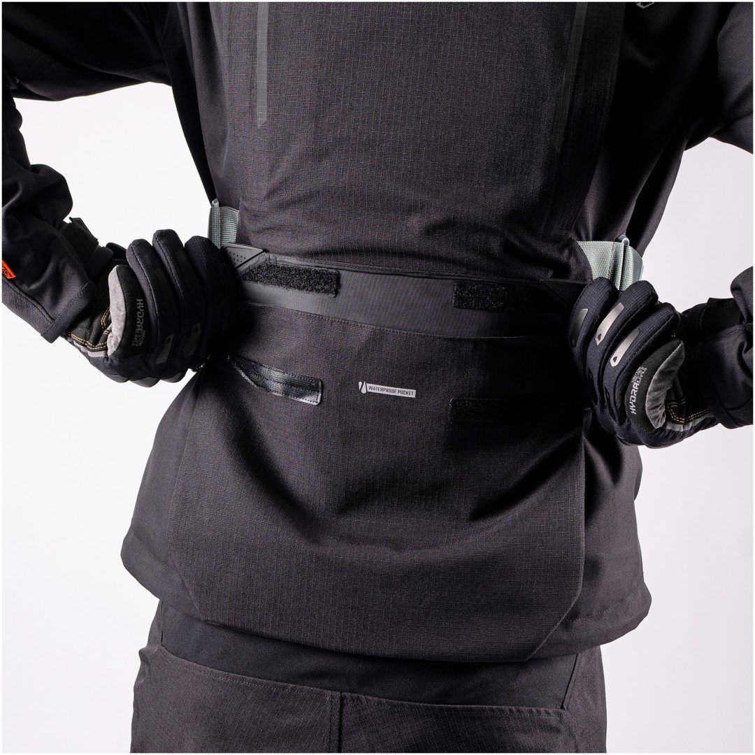 MC-Jacka ADV DriTour 5.5 Svart/Grå Leatt M / US40 / EU50 – bild 4