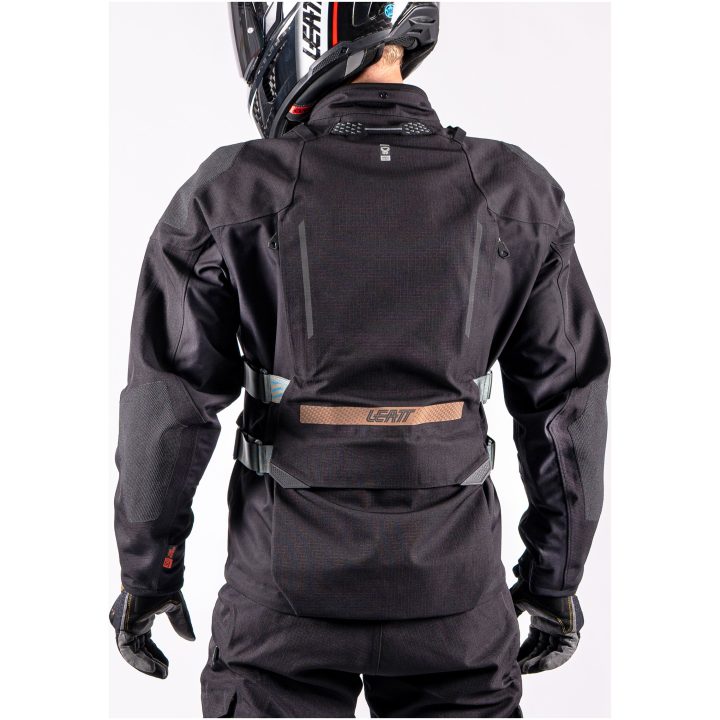MC-Jacka ADV DriTour 5.5 Svart/Grå Leatt M / US40 / EU50 – bild 6
