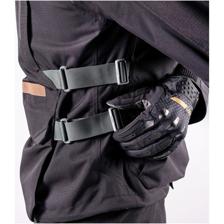 MC-Jacka ADV DriTour 5.5 Svart/Grå Leatt M / US40 / EU50 – bild 7