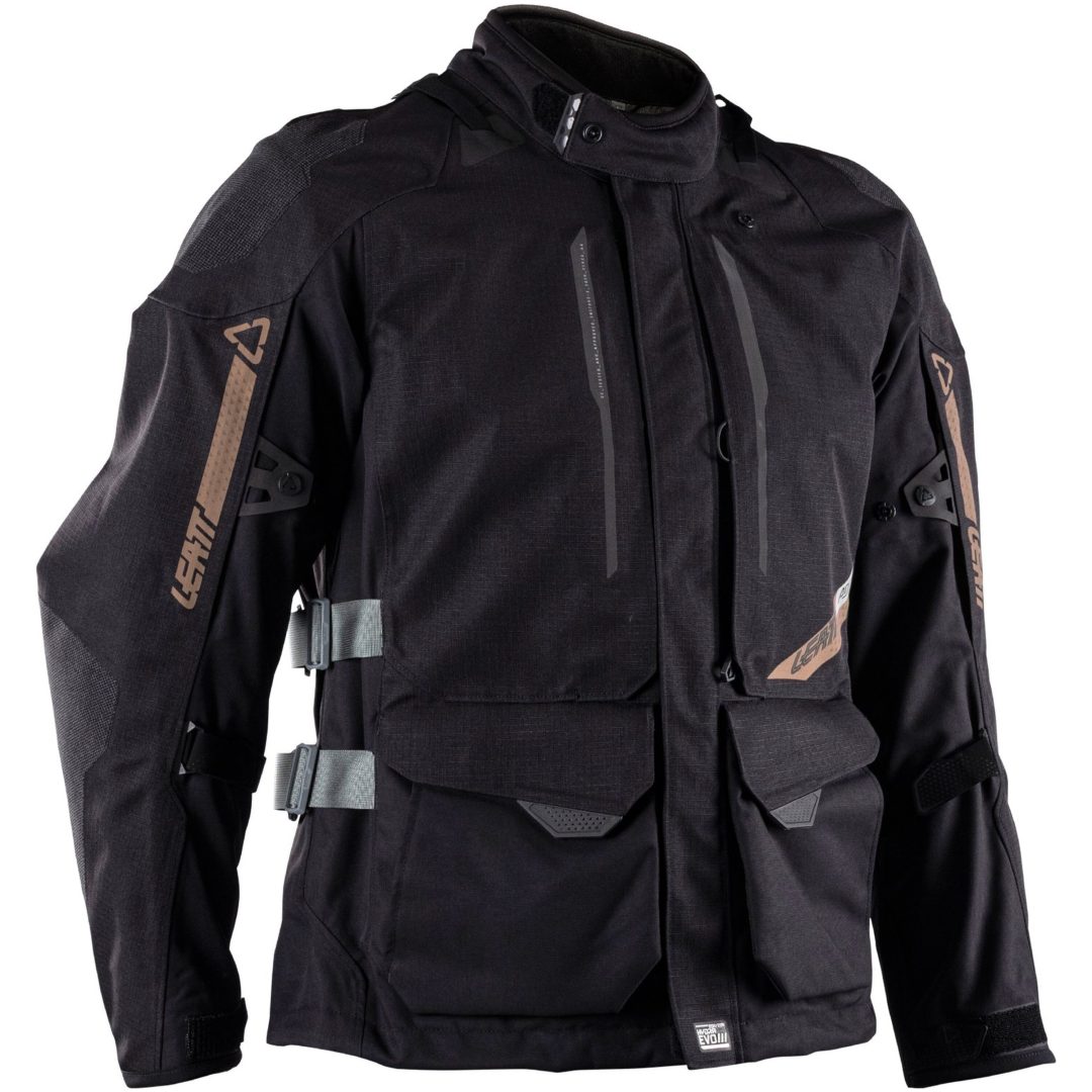 MC-Jacka ADV DriTour 5.5 Svart/Grå Leatt M / US40 / EU50