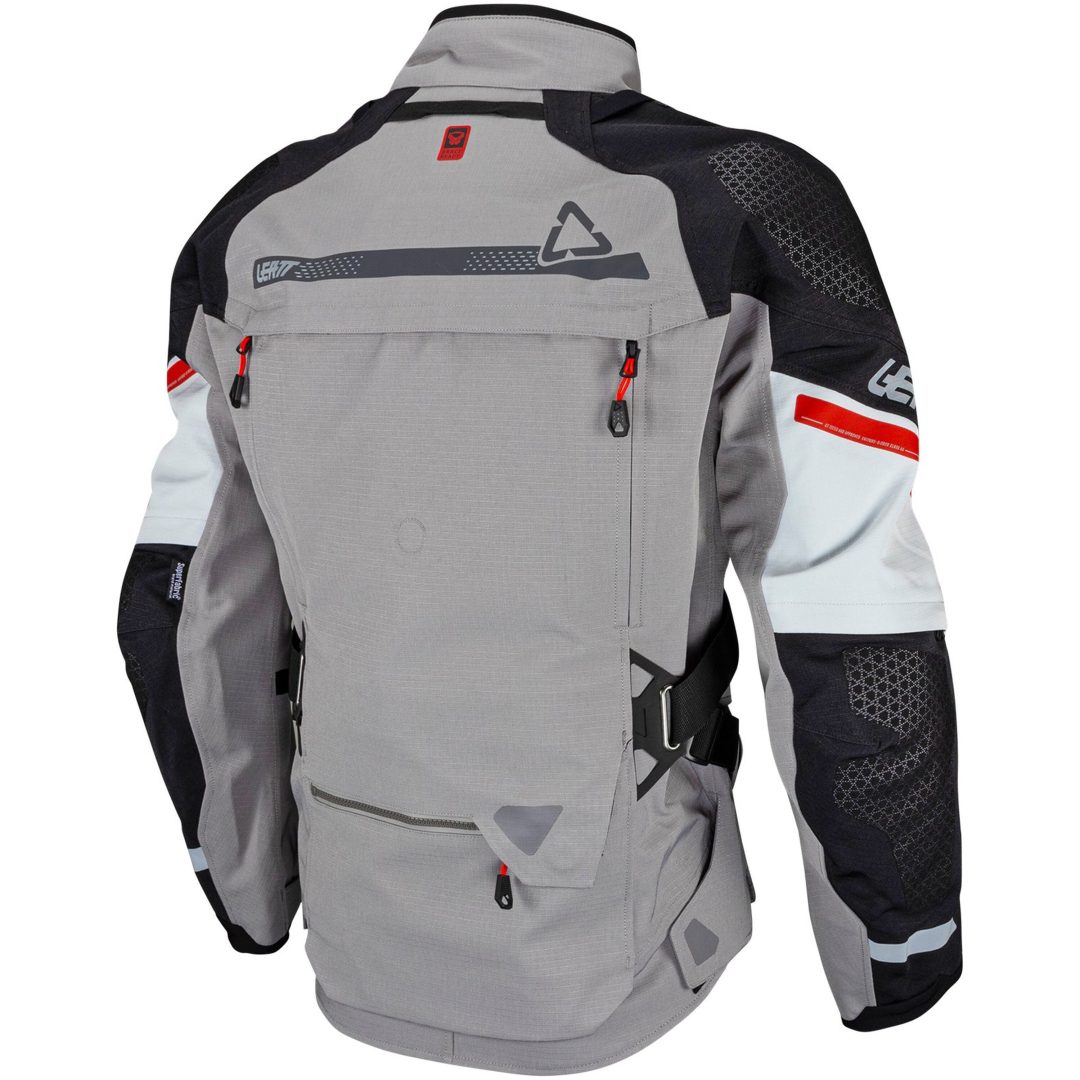 MC-Jacka ADV DriTour 7.5 Grå Leatt M / US40 / EU50 – bild 4