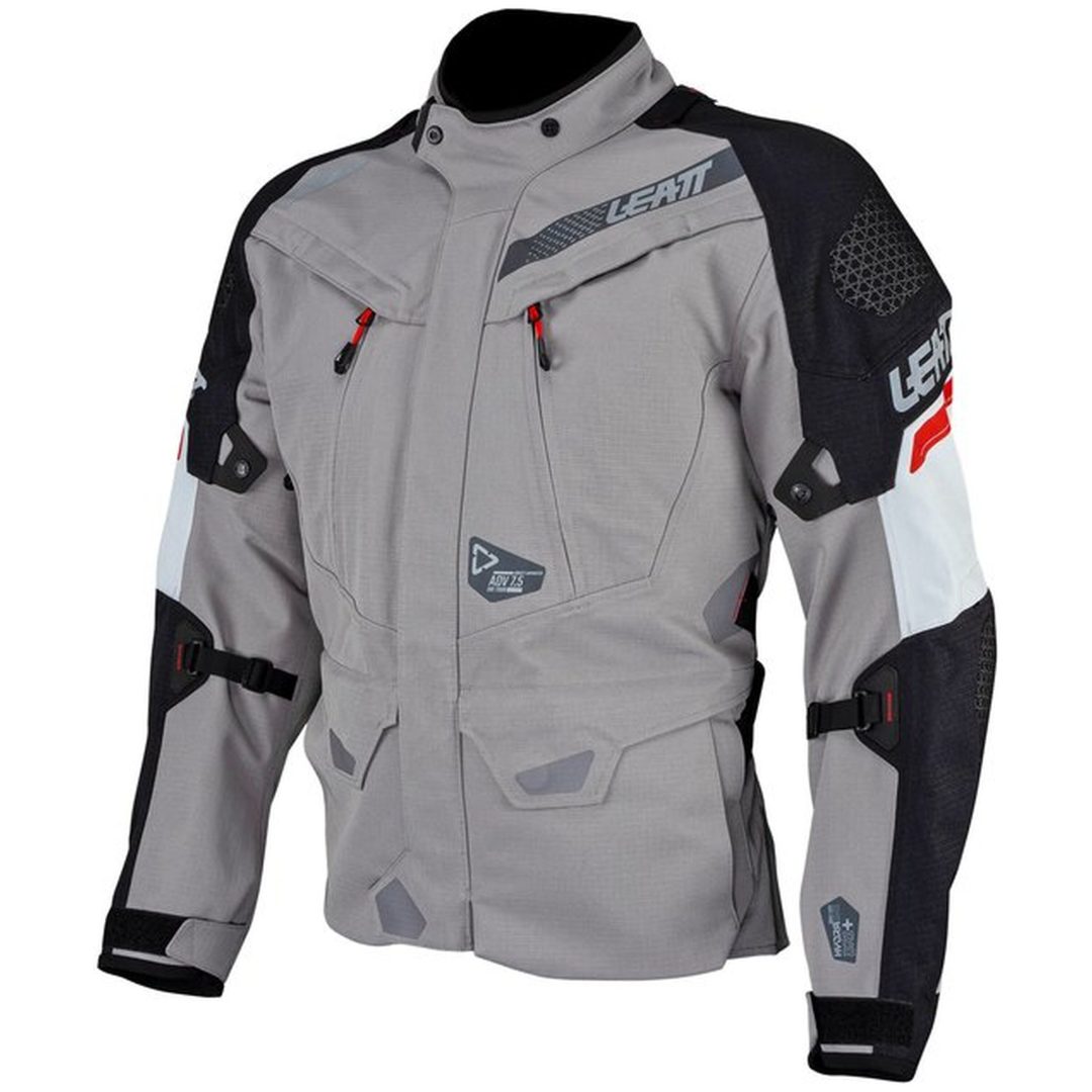 MC-Jacka ADV DriTour 7.5 Grå Leatt M / US40 / EU50 – bild 8