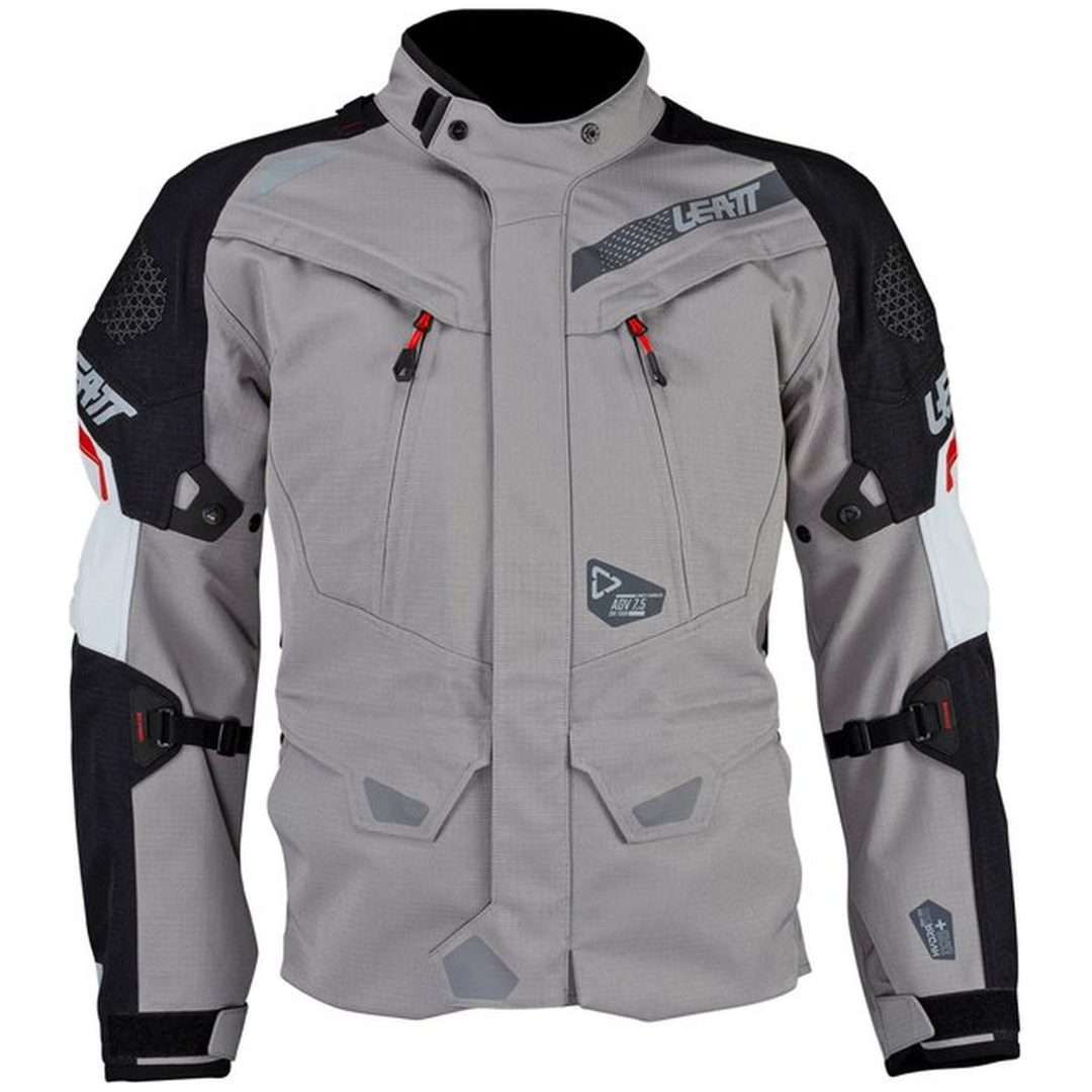 MC-Jacka ADV DriTour 7.5 Grå Leatt M / US40 / EU50 – bild 9
