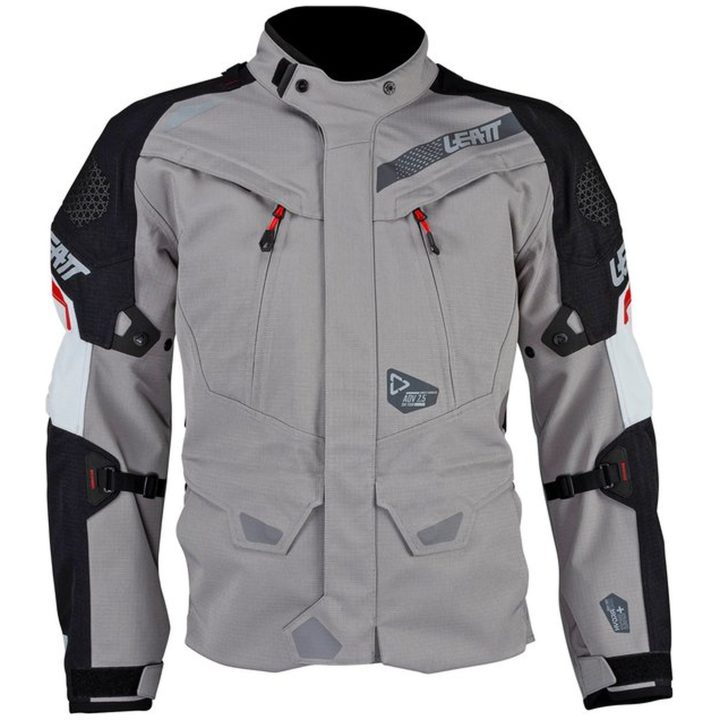 MC-Jacka ADV DriTour 7.5 Grå Leatt M / US40 / EU50 – bild 9