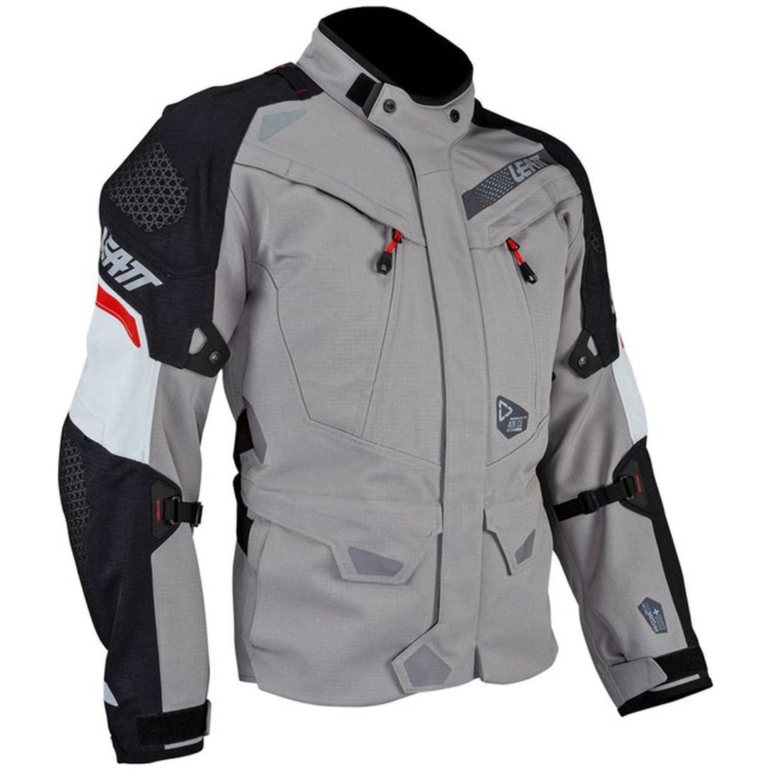 MC-Jacka ADV DriTour 7.5 Grå Leatt M / US40 / EU50 – bild 10