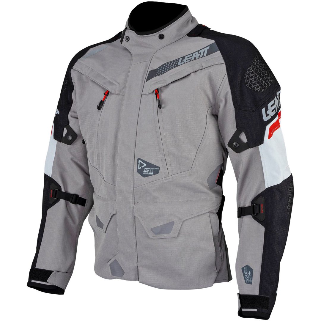 MC-Jacka ADV DriTour 7.5 Grå Leatt M / US40 / EU50 – bild 2