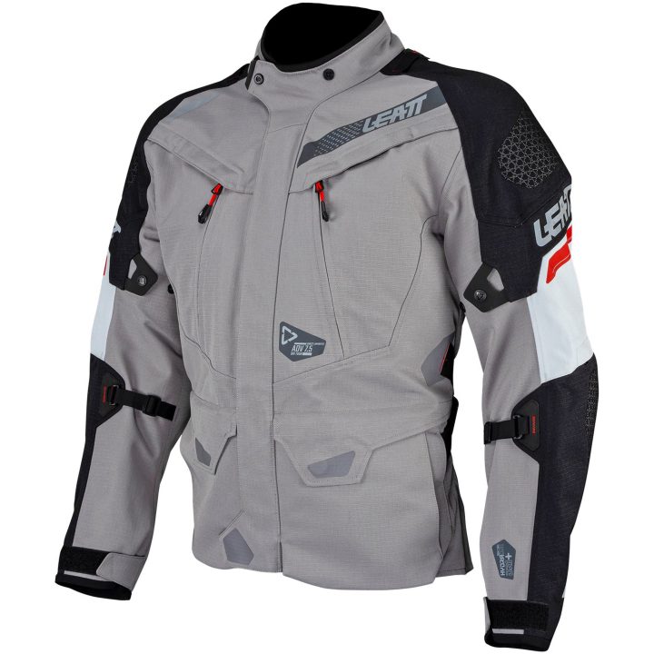 MC-Jacka ADV DriTour 7.5 Grå Leatt M / US40 / EU50 – bild 2