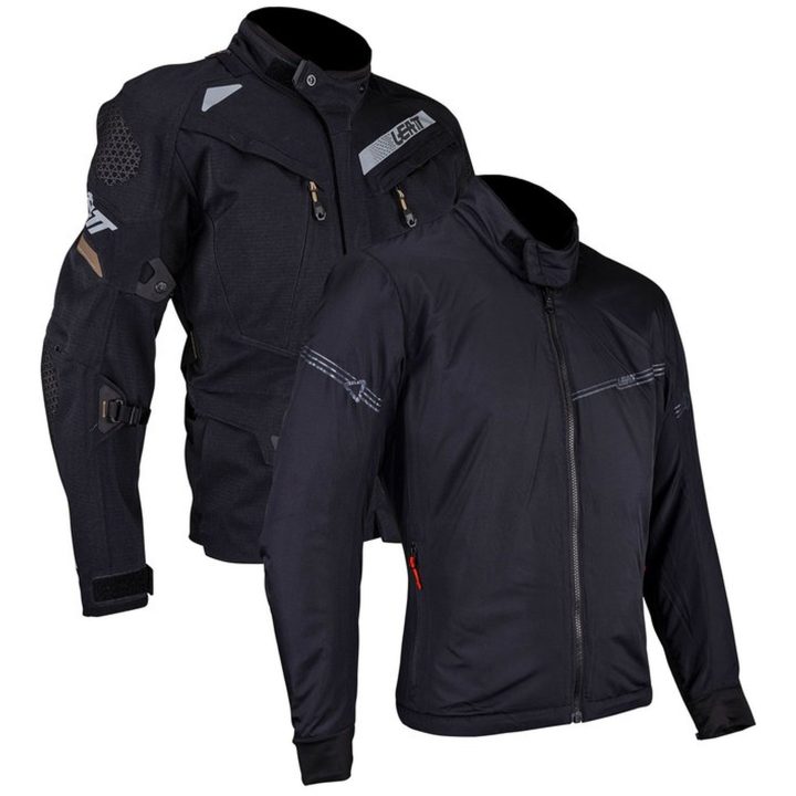MC-Jacka ADV DriTour 7.5 Svart/Grå Leatt M / US40 / EU50 – bild 13