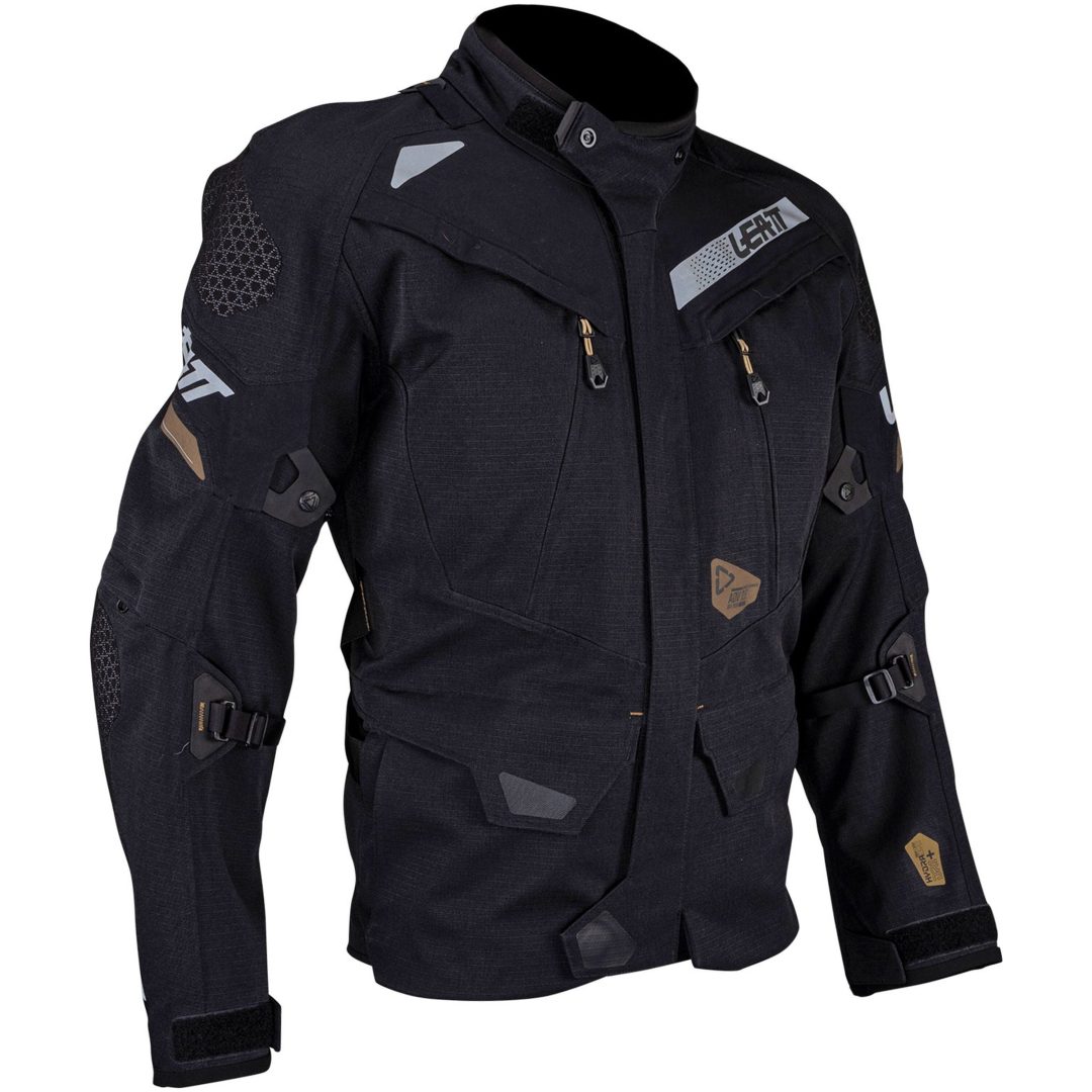 MC-Jacka ADV DriTour 7.5 Svart/Grå Leatt M / US40 / EU50 – bild 5