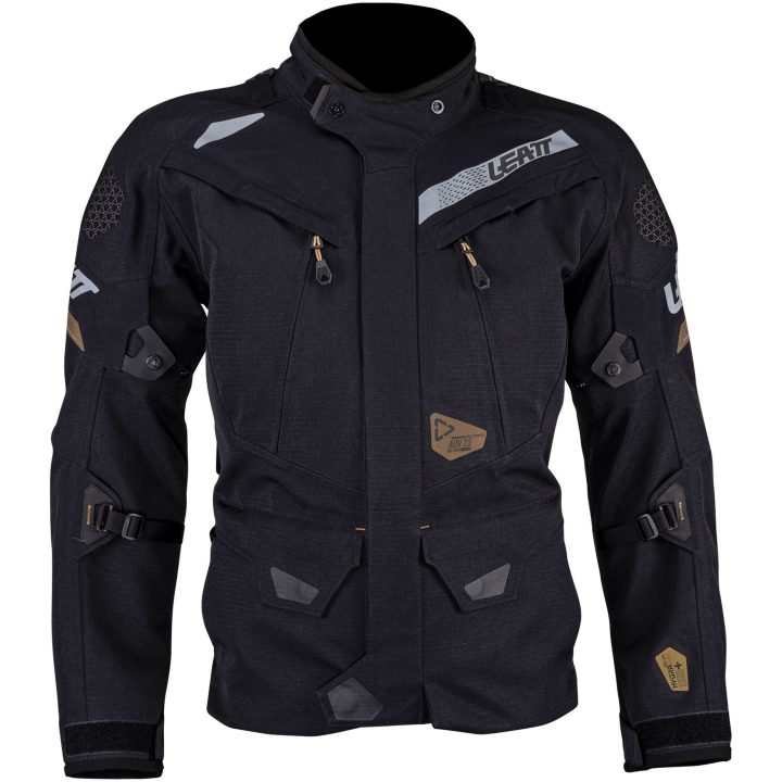 MC-Jacka ADV DriTour 7.5 Svart/Grå Leatt M / US40 / EU50 – bild 7