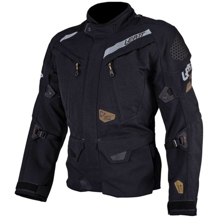 MC-Jacka ADV DriTour 7.5 Svart/Grå Leatt M / US40 / EU50 – bild 8