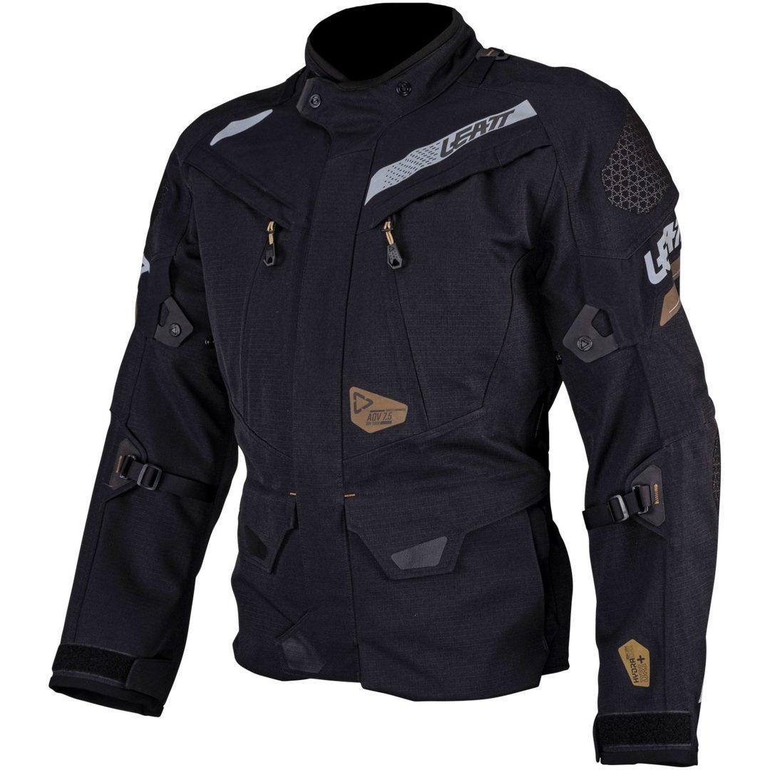 MC-Jacka ADV DriTour 7.5 Svart/Grå Leatt M / US40 / EU50 – bild 2