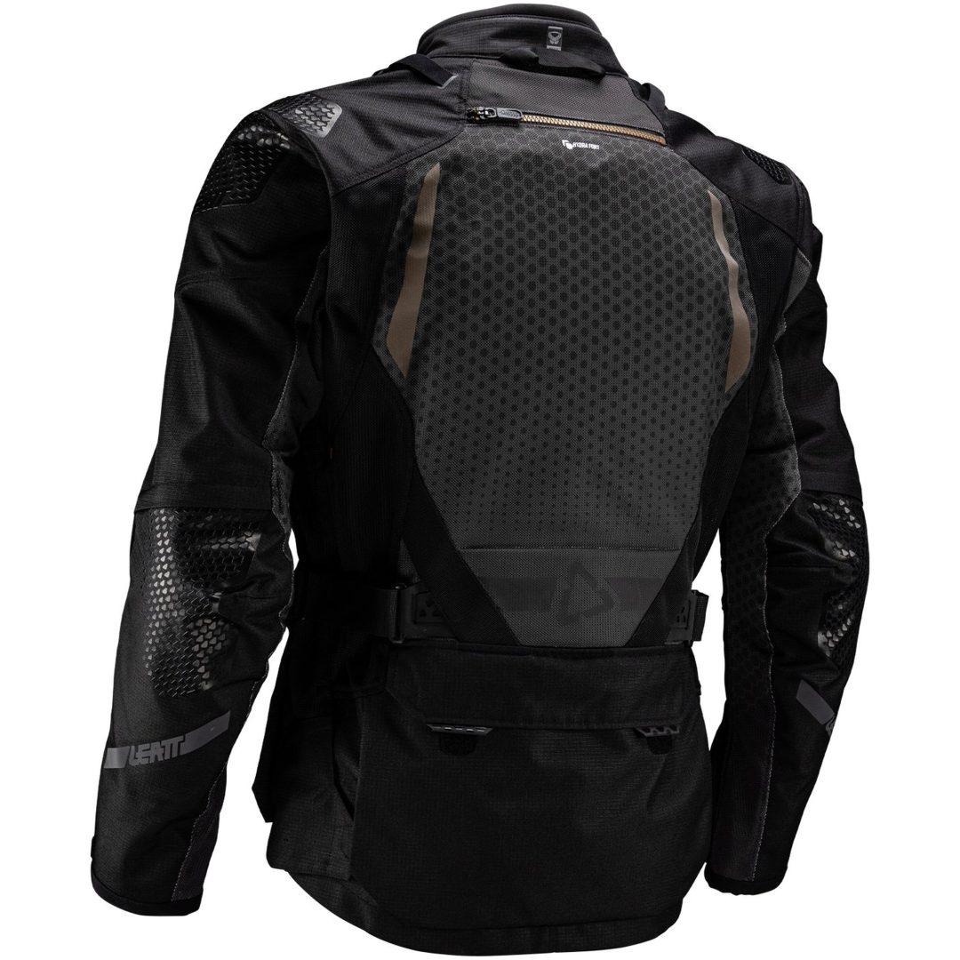MC-Jacka ADV FlowTour 5.5 Svart/Grå Leatt M / US40 / EU50