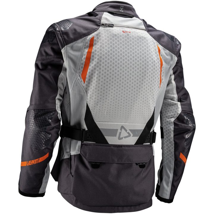 MC-Jacka ADV FlowTour 5.5 Textil Grå Leatt M / US40 / EU50 – bild 4