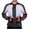MC-Jacka ADV FlowTour 5.5 Textil Grå Leatt M / US40 / EU50 – miniatyr 6