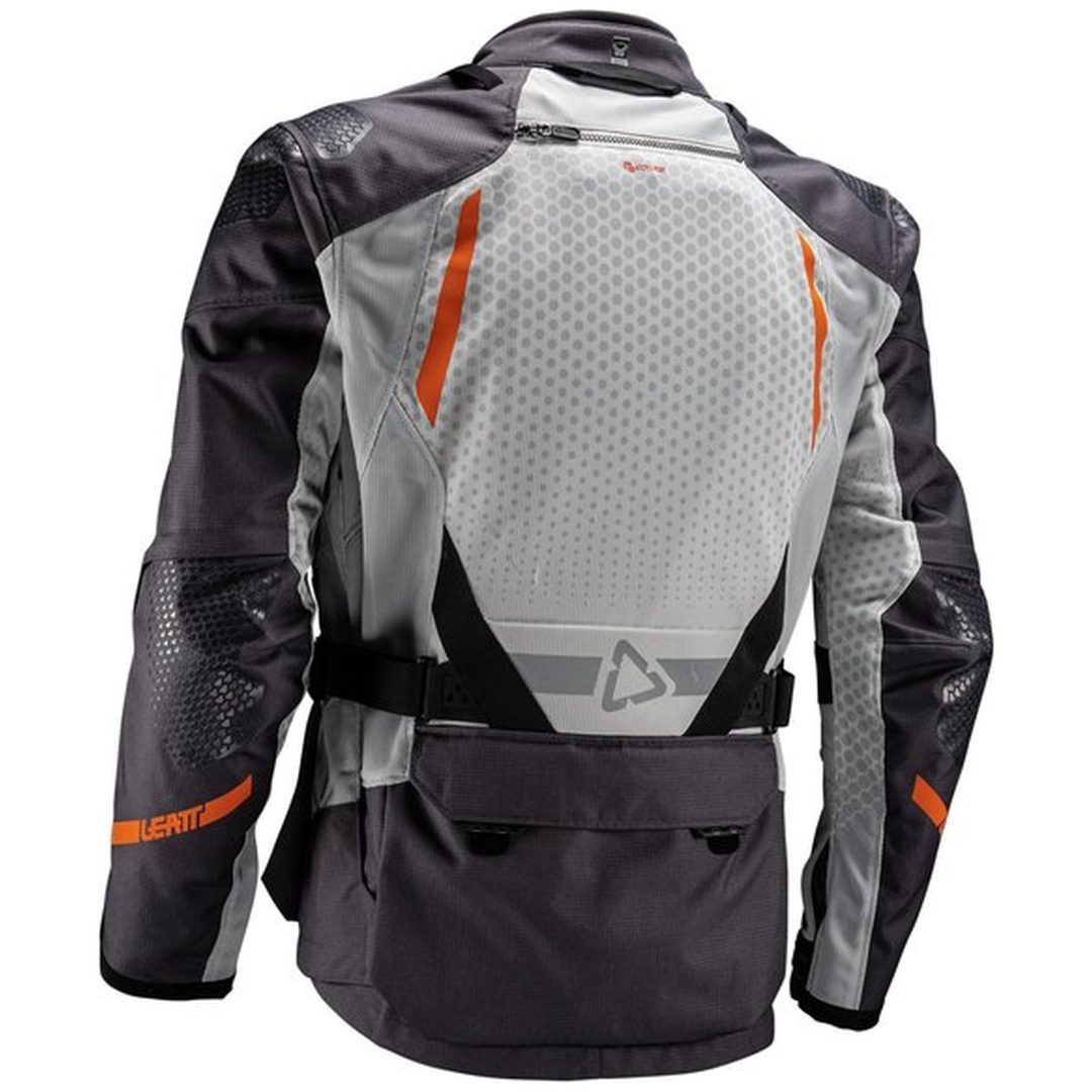 MC-Jacka ADV FlowTour 5.5 Textil Grå Leatt M / US40 / EU50 – bild 10