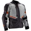 MC-Jacka ADV FlowTour 5.5 Textil Grå Leatt M / US40 / EU50 – miniatyr 2